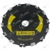 Disc motocoasa 230mm - 25.4mm - Cu dinti lant drujba